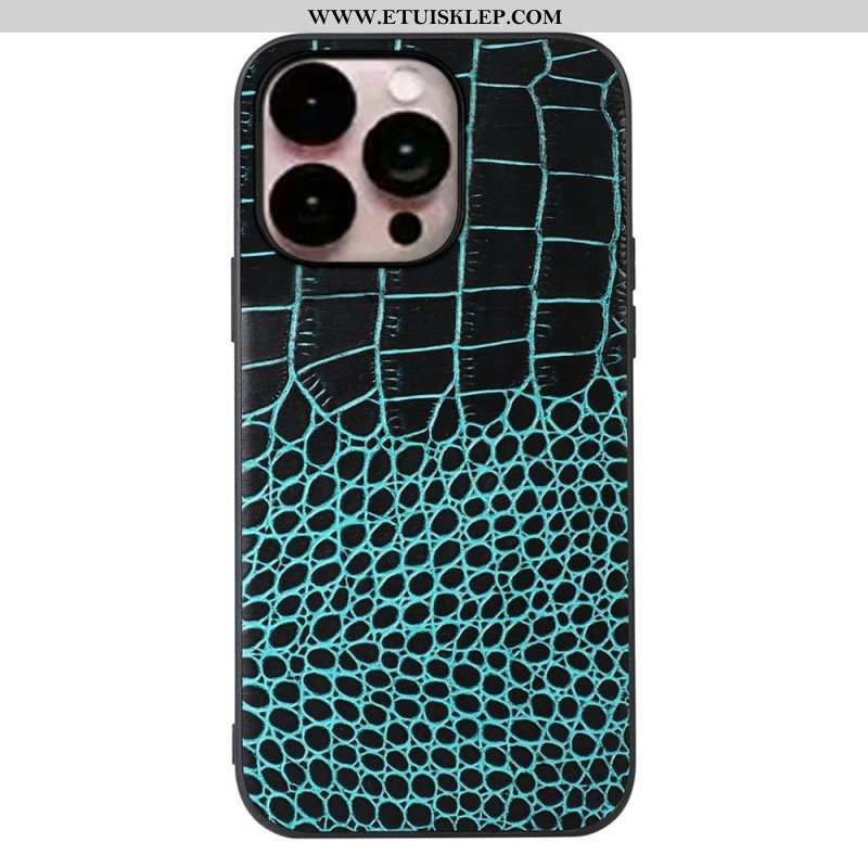 Etui do iPhone 14 Pro Max Oryginalna Skóra Krokodyla